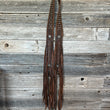 Fringed Boujee CROSSBODY Strap Brown