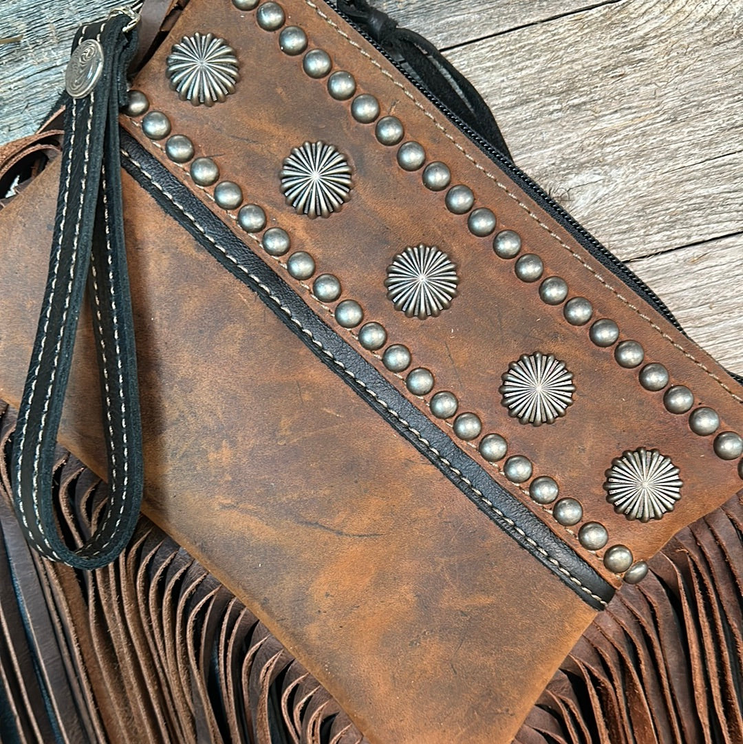 Concho Bucker w/ dual Fringe