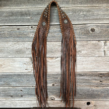 Load image into Gallery viewer, Fringed Boujee Shoulder Strap Brown
