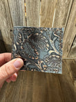 Mens Front Wallet Denim