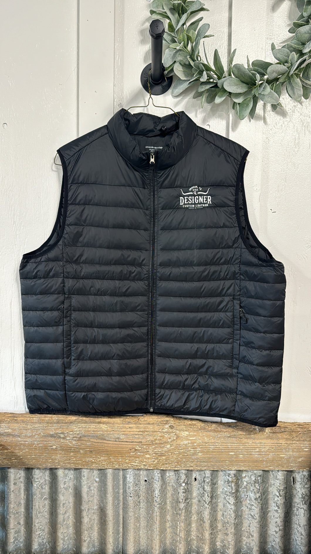 Black DCL Puffer Vest- PREORDER