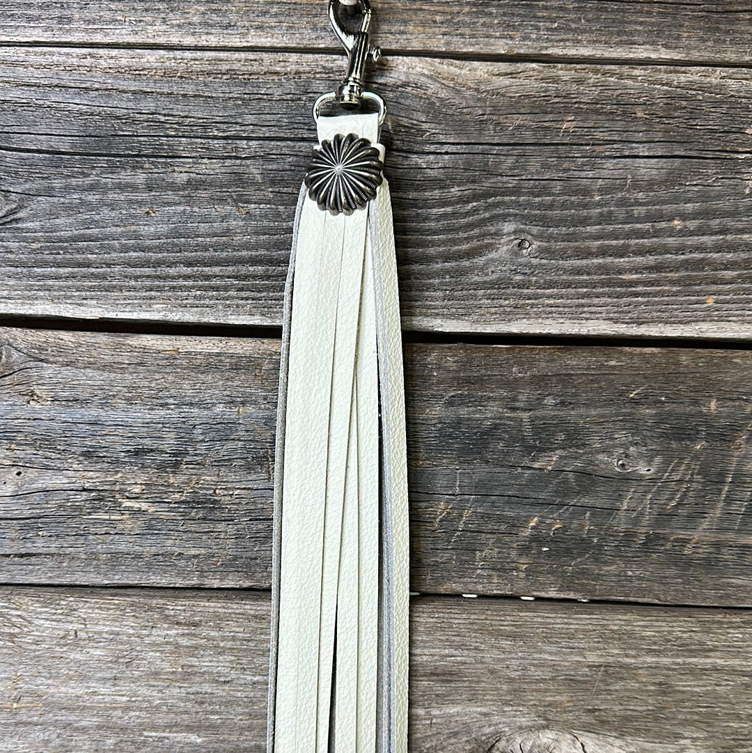 White Tassel with Concho