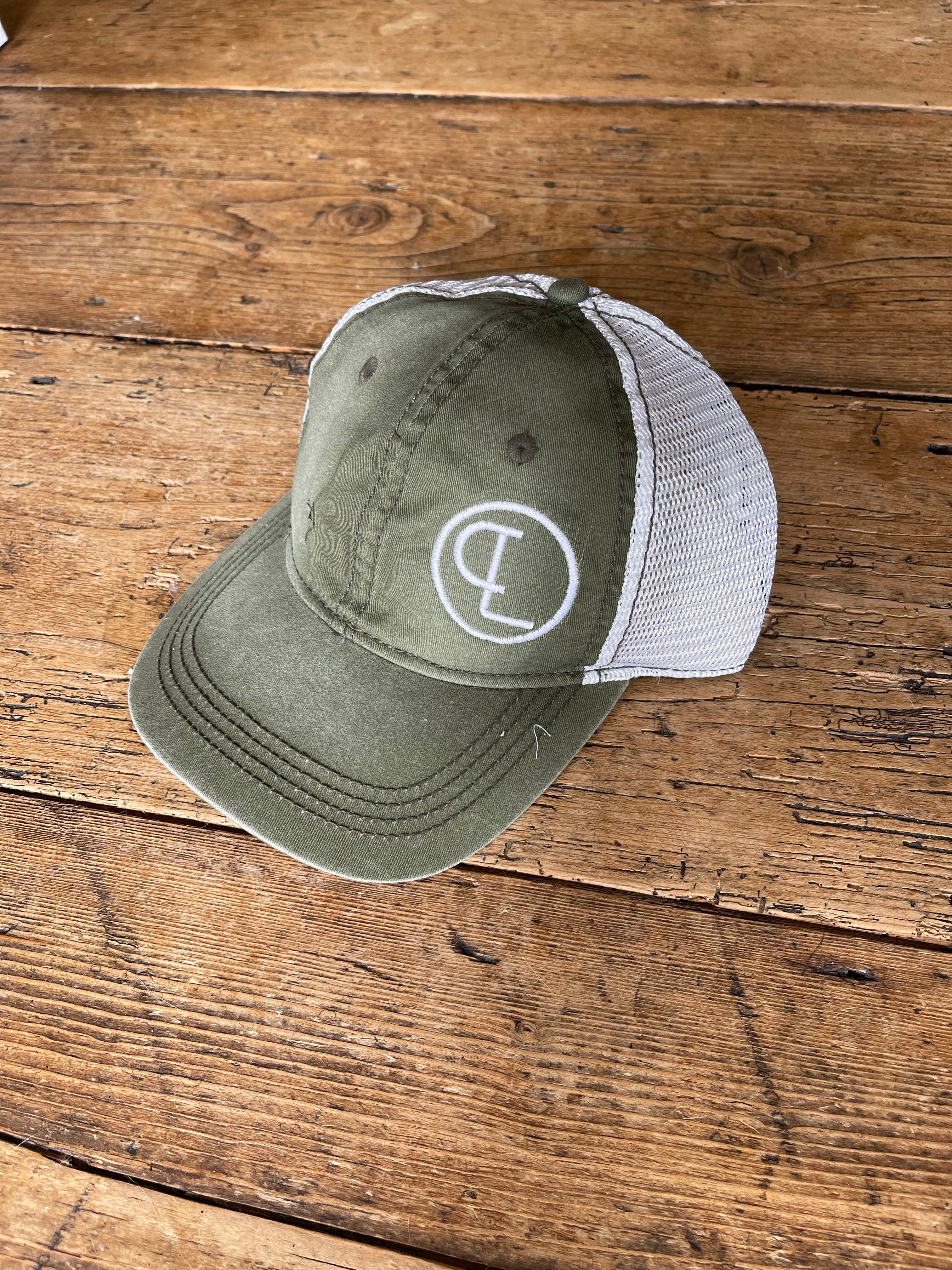 Relaxed Fit Baseball Cap(Olive)